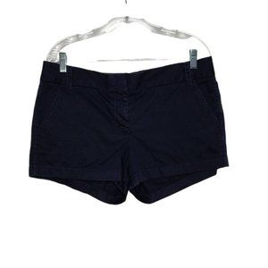 J. Crew Chino Shorts Navy Blue 10